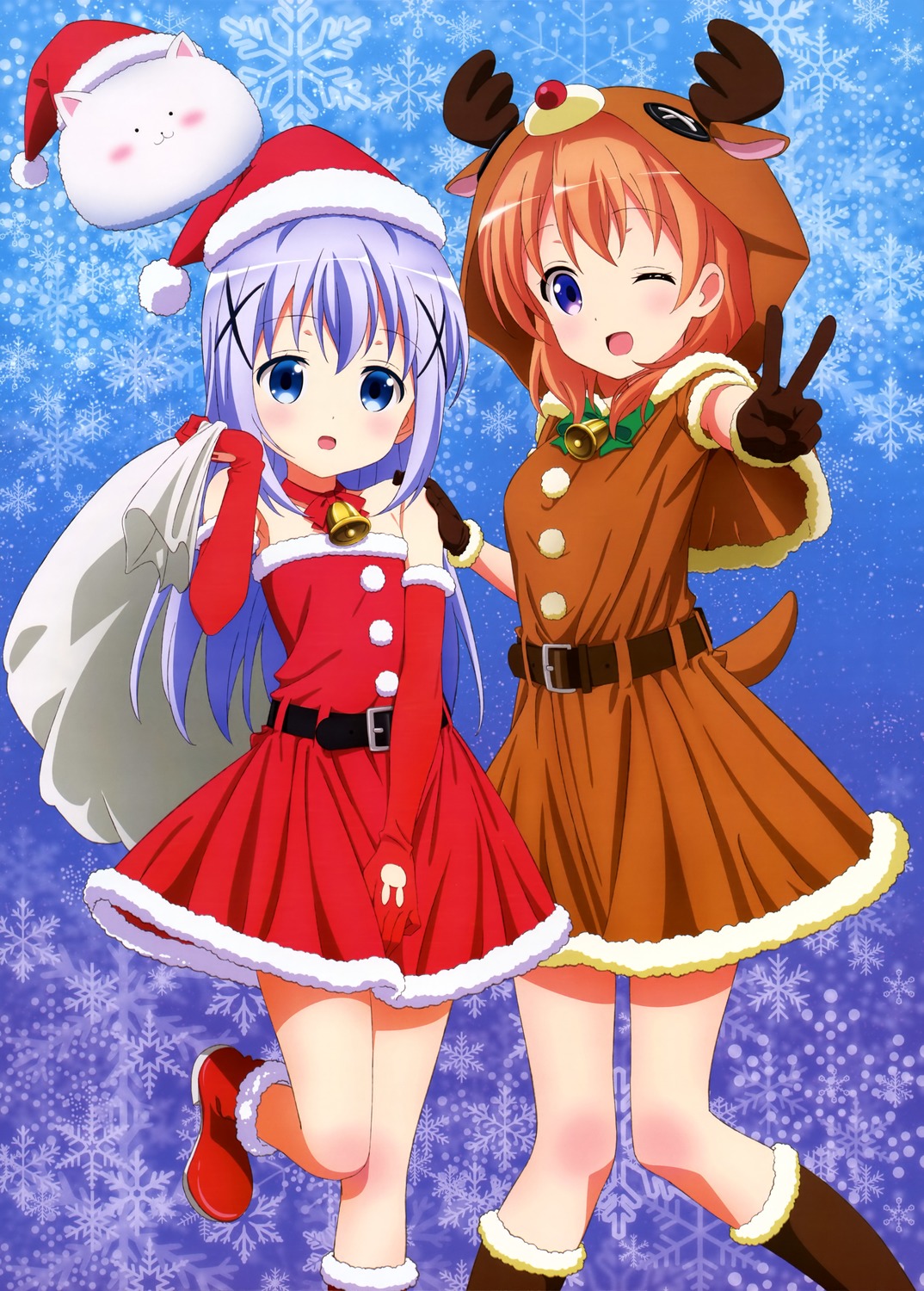 yande.re 376364 sample christmas dress gochuumon_wa_usagi_desu_ka  horns hoto_co.jpg