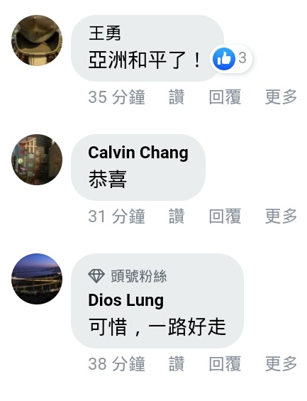 臉書人民日報截圖