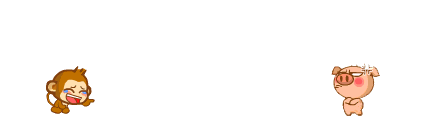肥豬攻擊x猴.gif