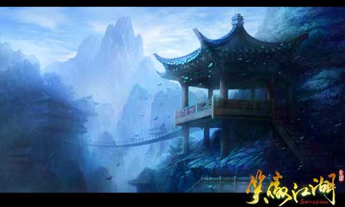 恒山派场景原画