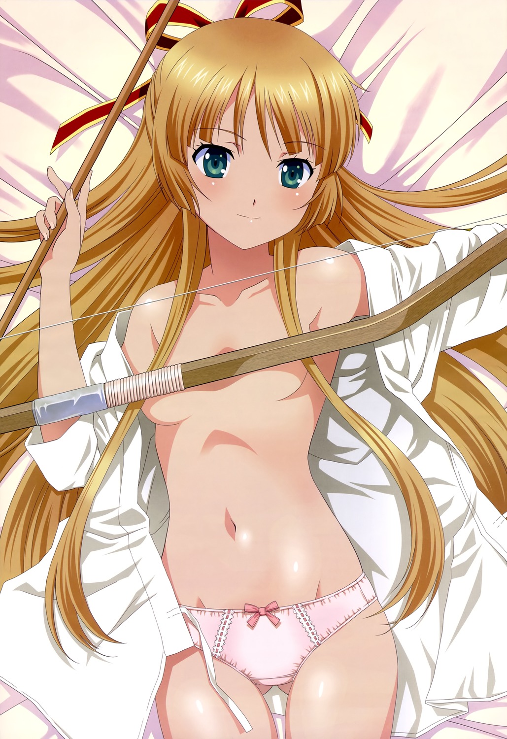 yande.re 307405 sample isuca no_bra open_shirt pantsu weapon.jpg