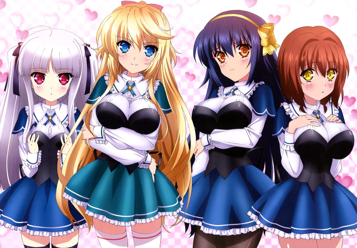 yande.re 311252 sample absolute_duo breast_hold pantyhose seifuku thighhighs.jpg
