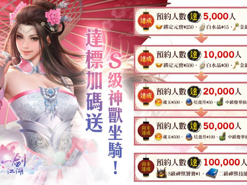 《那一劍江湖》事前預約最後倒數！特色社交系統搶先看